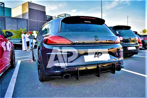 Scirocco r on sale rear diffuser