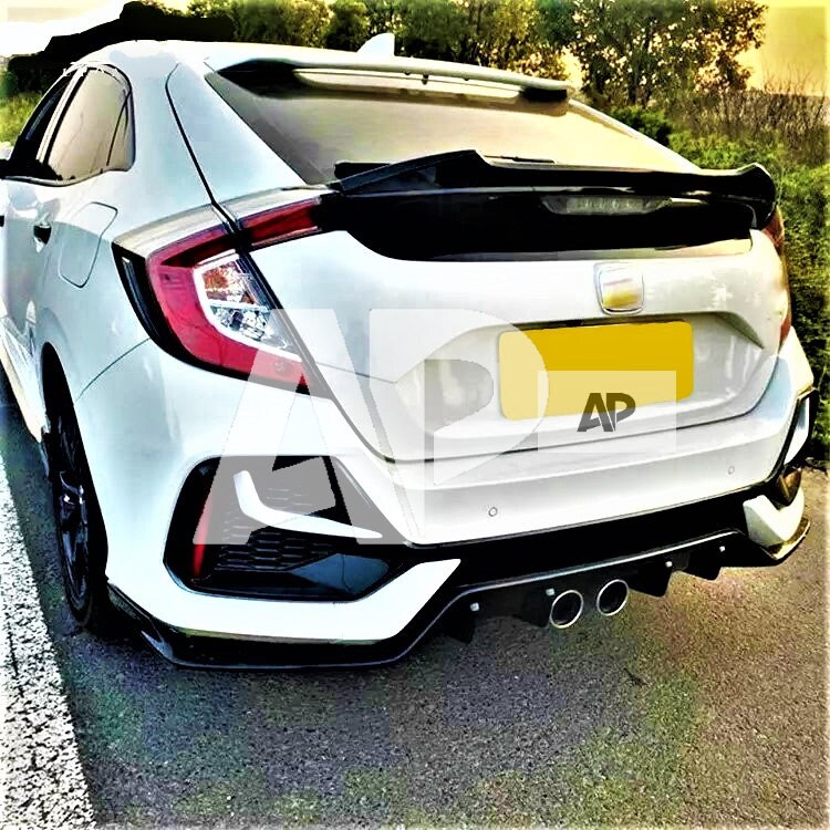 Honda Civic 'Type R M4 Style' 10. Generation FK7 Glänzend Schwarz