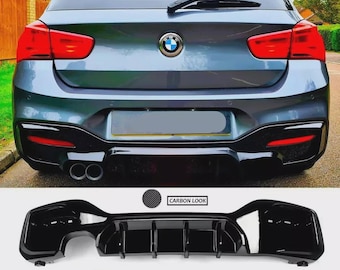 For BMW 1 Series F20 F21 LCI Rear Diffuser Lip Valance Bumper 15-19