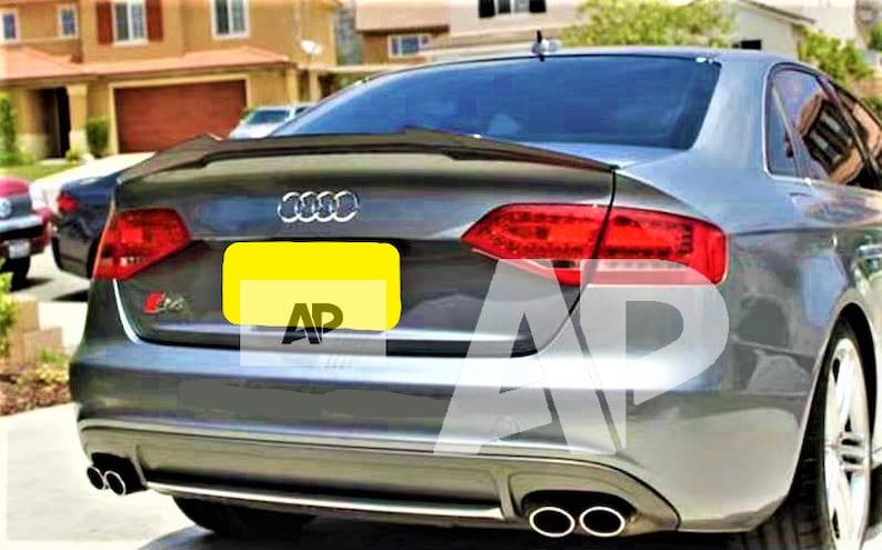 M4 V Style Für Audi A4 B8 S4 2009–2012 Heckspoilerlippe Aus Kohlefaser