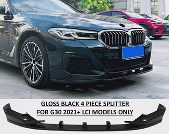 Kit de carrocería con divisor frontal y labio de alerón para BMW Serie 5 G30 G31 LCI M Sport