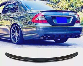 Kit de alerón de maletero negro para Mercedes Clase E W211 (2001-2009)