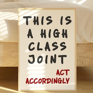 Questa è una stampa di alta classe, set di 2 stampe divertenti, decorazioni funky con dopamina, poster originali per appartamenti, stampabili per dormitori, regalo aziendale