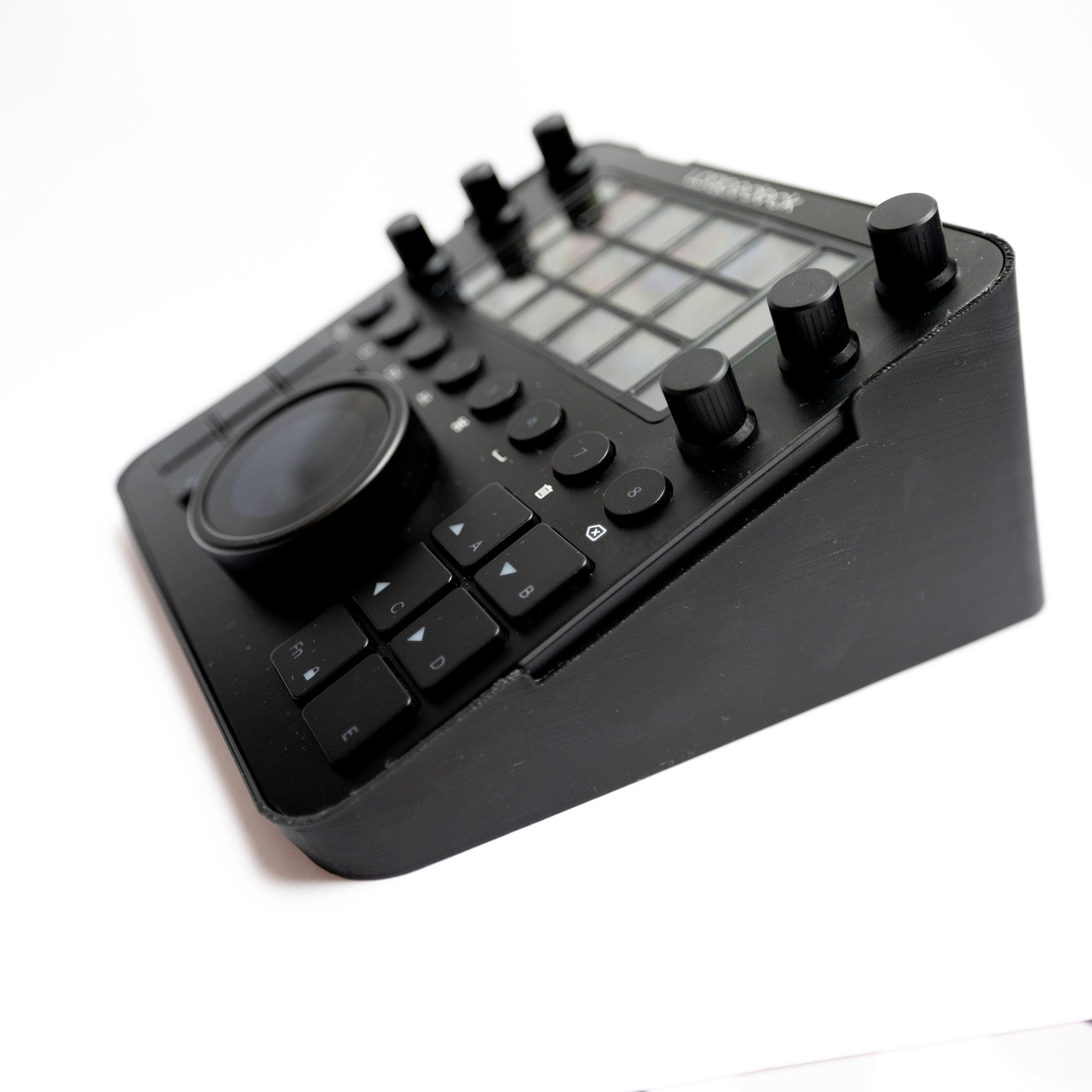 Loupedeck CT Desk Stand 25 Degree Pitch Cradle Desk Mount Holder