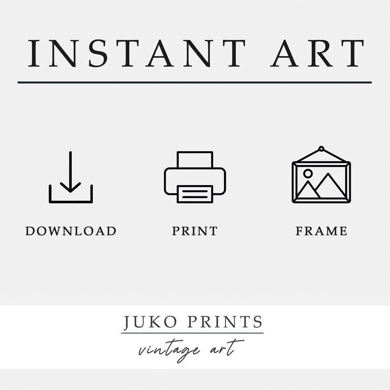 Red Printable Vintage Gallery Wall Art Set Set of 5 five Prints Antique