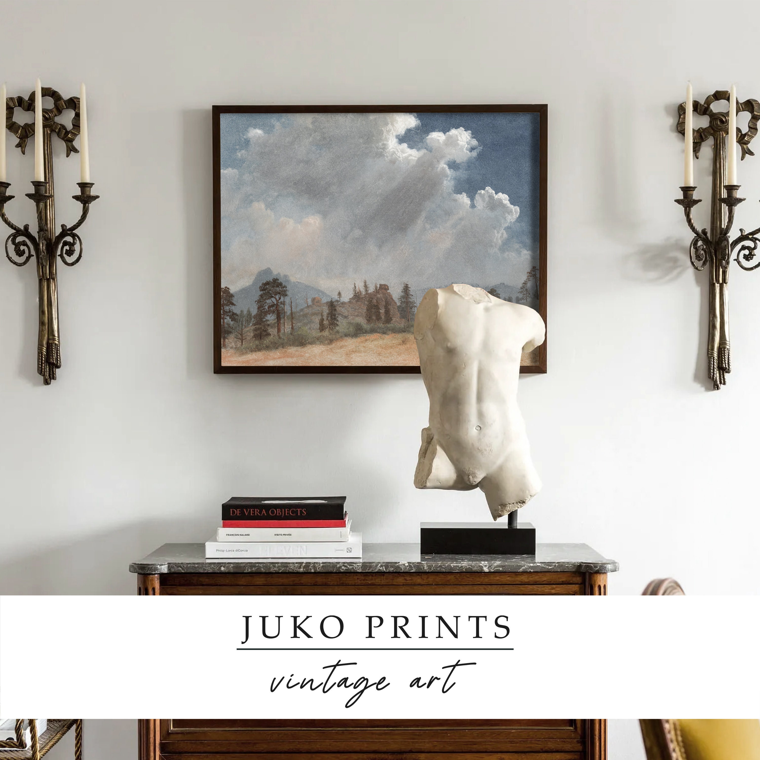 Printable Wall Art Set of 8 eight Prints Vintage Paintings for Home ...