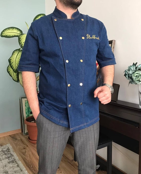 Jeans store chef jacket