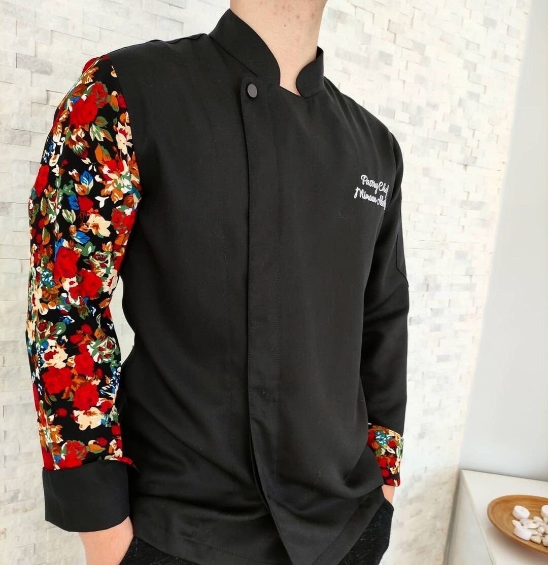 Patterned chef best sale jackets
