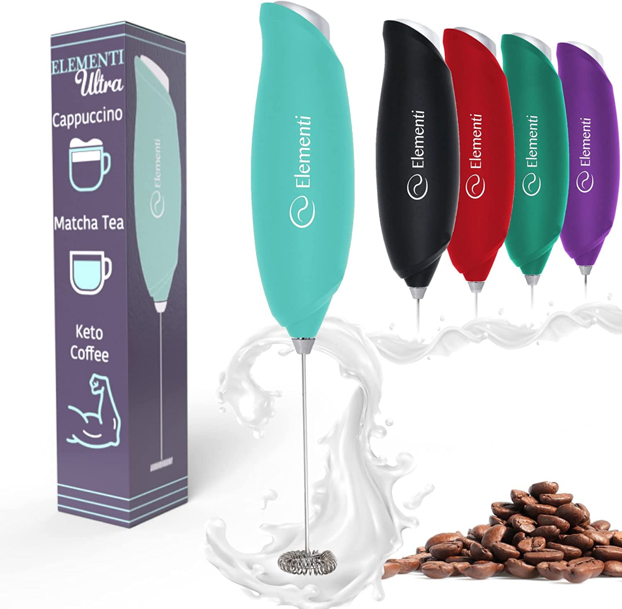 Handheld Electric Frother/Mixer - Full-Color Personalization