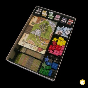 Insira sombras e nevoeiro compatíveis com Carcassonne