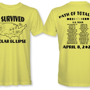Sonnenfinsternis 2024 U.S. Tour Tee