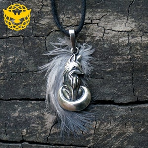 Miraculous fox. silver \ brass pendant. Quick delivery in USA