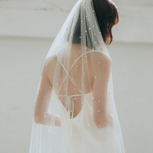 Pearl Wedding Veil