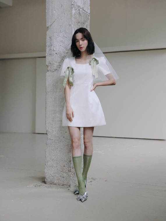 casual short wedding dresses not white Short Wedding Dresses Uptown Bride