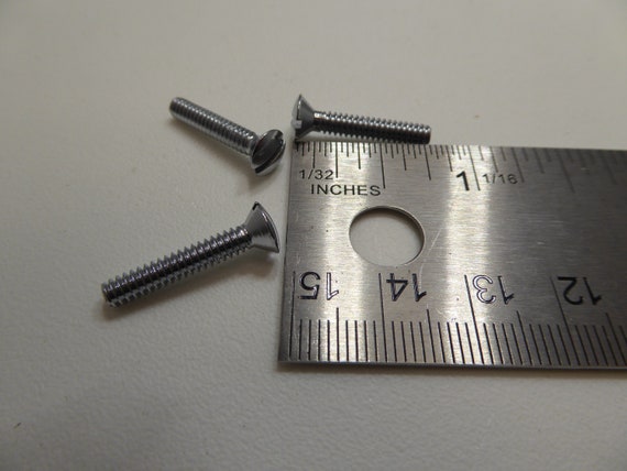 50-Pack #8 X 3/4" Slotted Oval Head Wood Screws – Stainless Steel 18-8