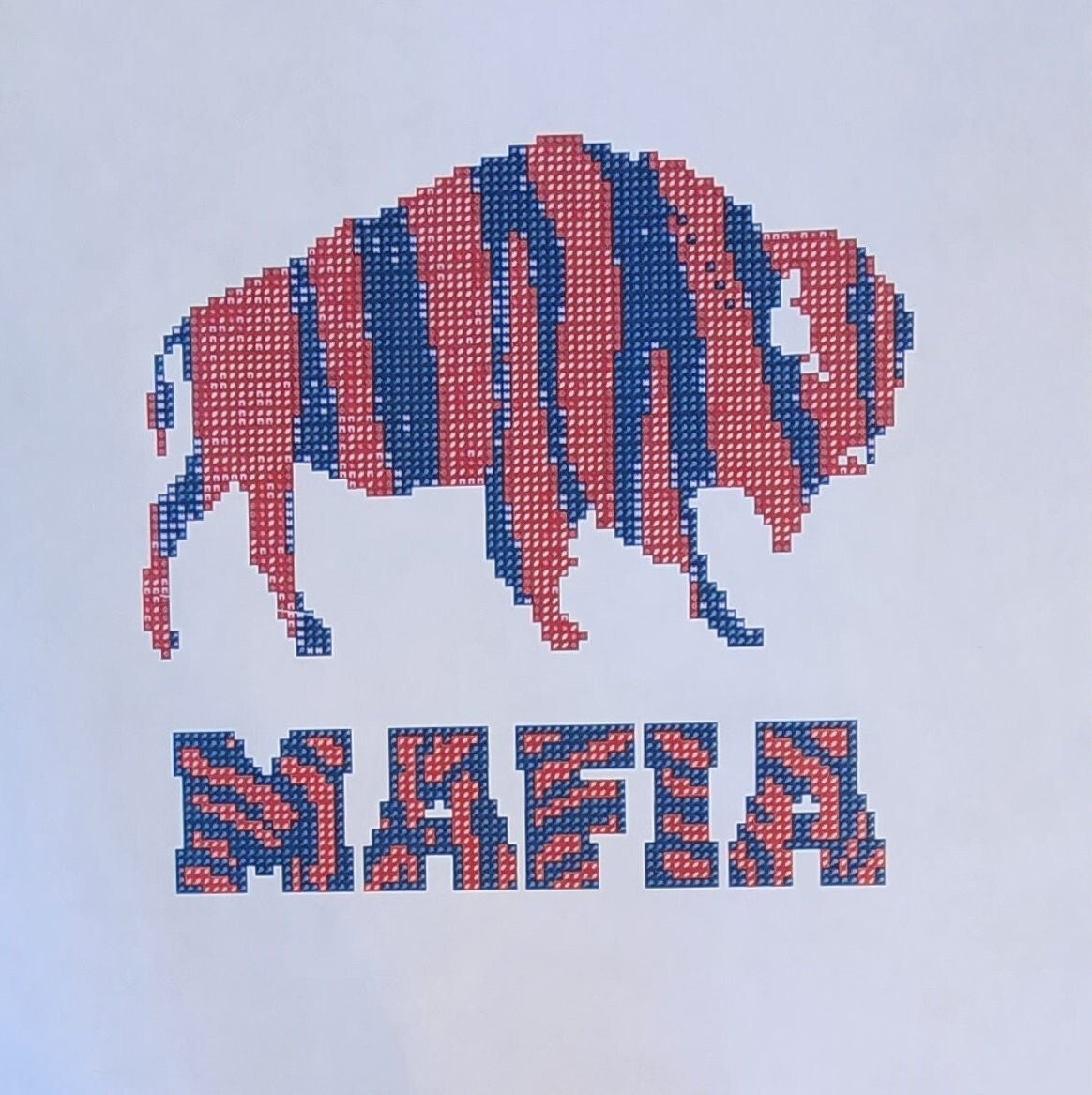 Buffalo Bills Cross Stitch Mafia - Etsy buffalo-bills-cross-stitch-mafia-etsy