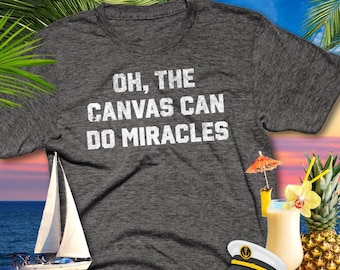 Zarpa hacia la serenidad. Camiseta retro Yacht Rock con aires de Soft Rock de los años 70 y 80. Un regalo para los fans del Yacht Rock. Yachting y suavidad.