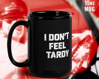Rock this rebellious Coffee Mug at the office, garage, or coffee shop. It's like having a piece of Rock history and caffeine all in one!
