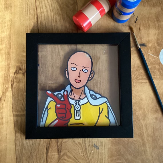 Buy Saitama From One Punch Man Anime Glass Painting Online in India - Etsy Buy Saitama From One Punch Man Anime Glass Painting Online in India - Etsy