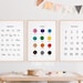 Printable Play Menus Set of 6, Kids Kitchen Decor, Restaurant Play ...