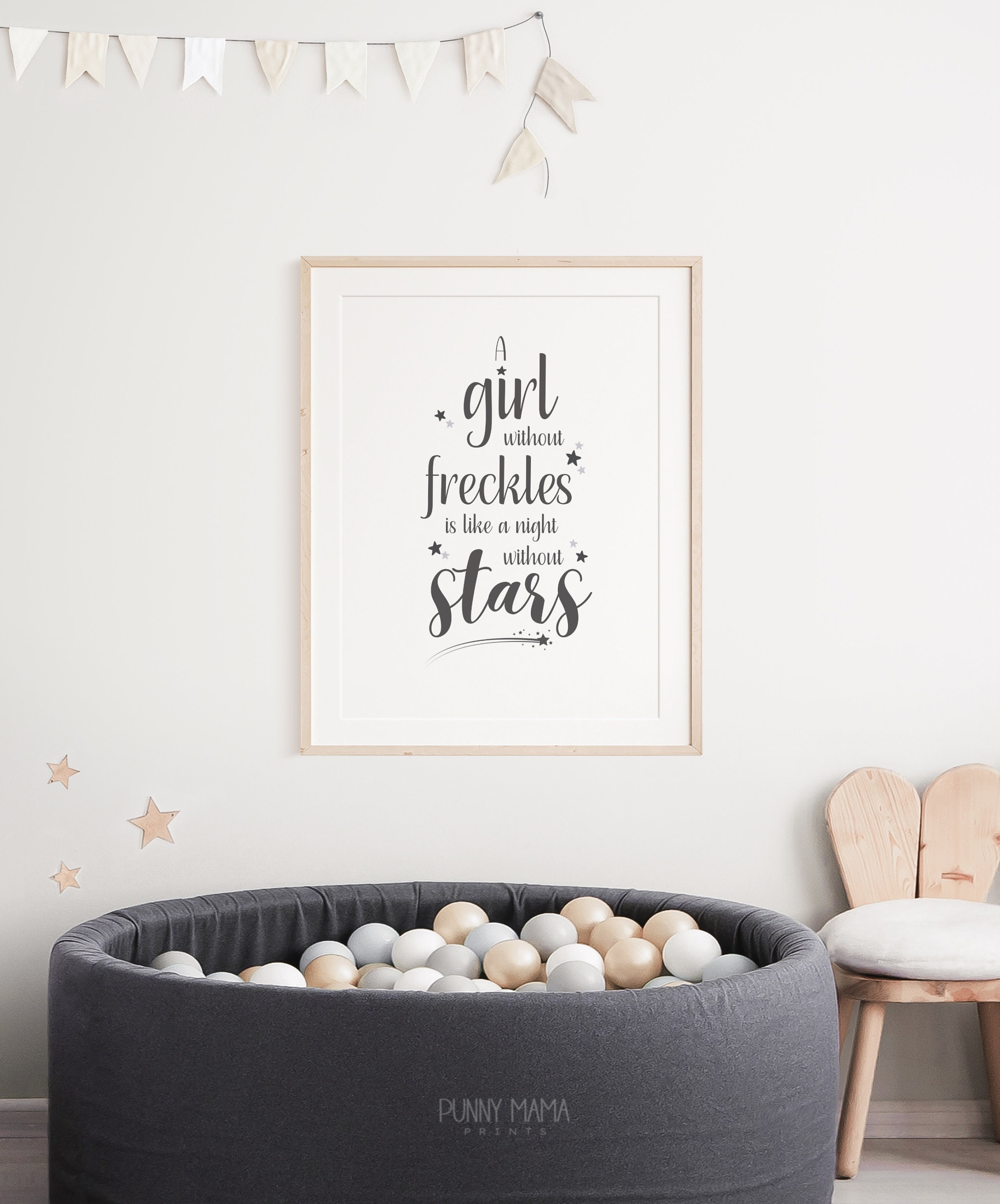 A Girl Without Freckles is Like a Night Without Stars Printable ...