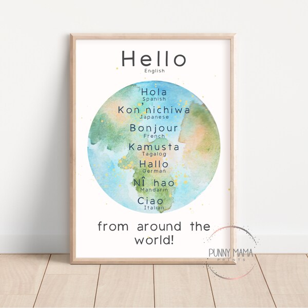 Different Languages - Etsy