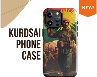 Étui pour Iphone peshmerga kurde avec drapeau kurde, étui pour iPhone® (étui solide)