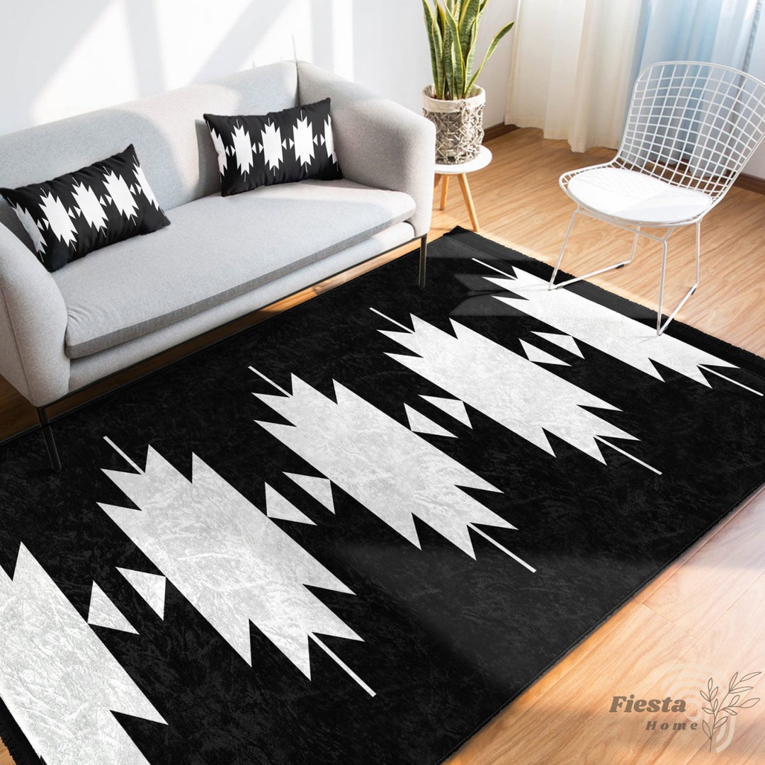 Cool Review About Black And White Southwestern Rug