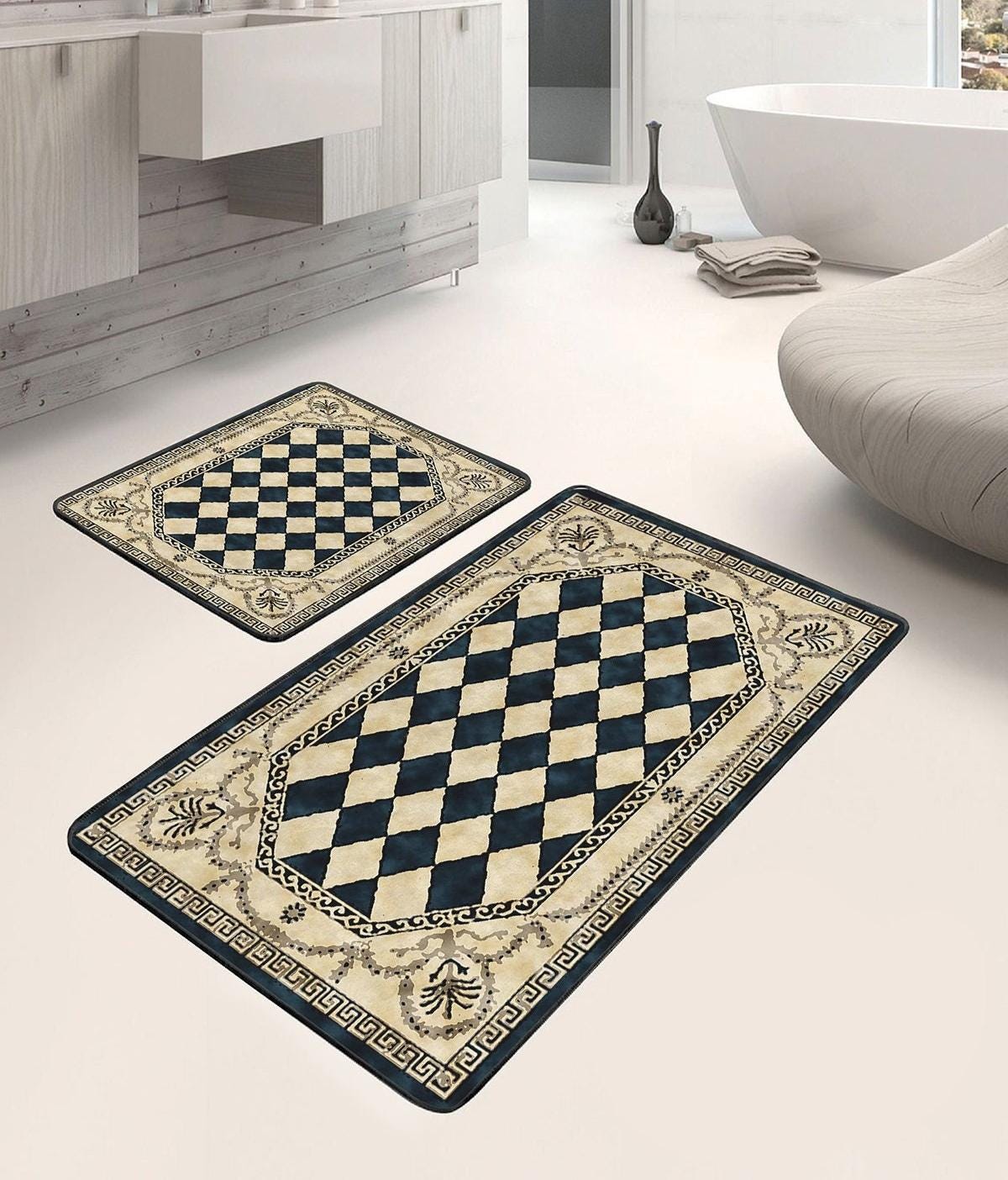 Geometry bath rug/ミヨシラグ Geometry bath rug/ミヨシラグ
