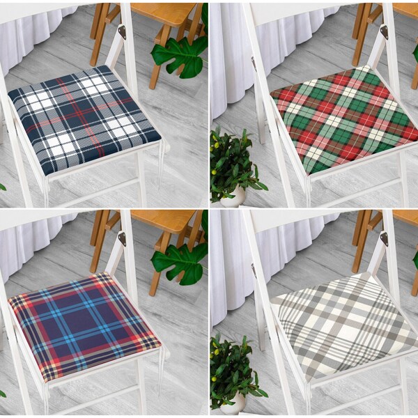 Plaid Cushions Etsy