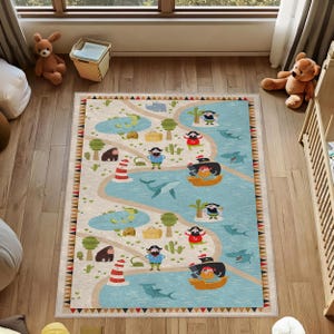 Piraten Teppich, Kinderzimmer Teppich, Schatzkarte Kinderteppich, Kinderteppich, Kinderteppich, Kinderteppich, Kinderteppich, Kinderteppich, Kinderteppich