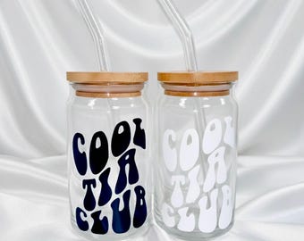 Cool Tia Club / Taza Cool Tia Club / Regalo para tía / Regalo para tía / Taza de café helado / Regalo para ella / Regalo de Navidad