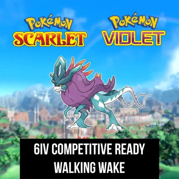 6IV / Ability Patch / Battle Ready Walking Wake!