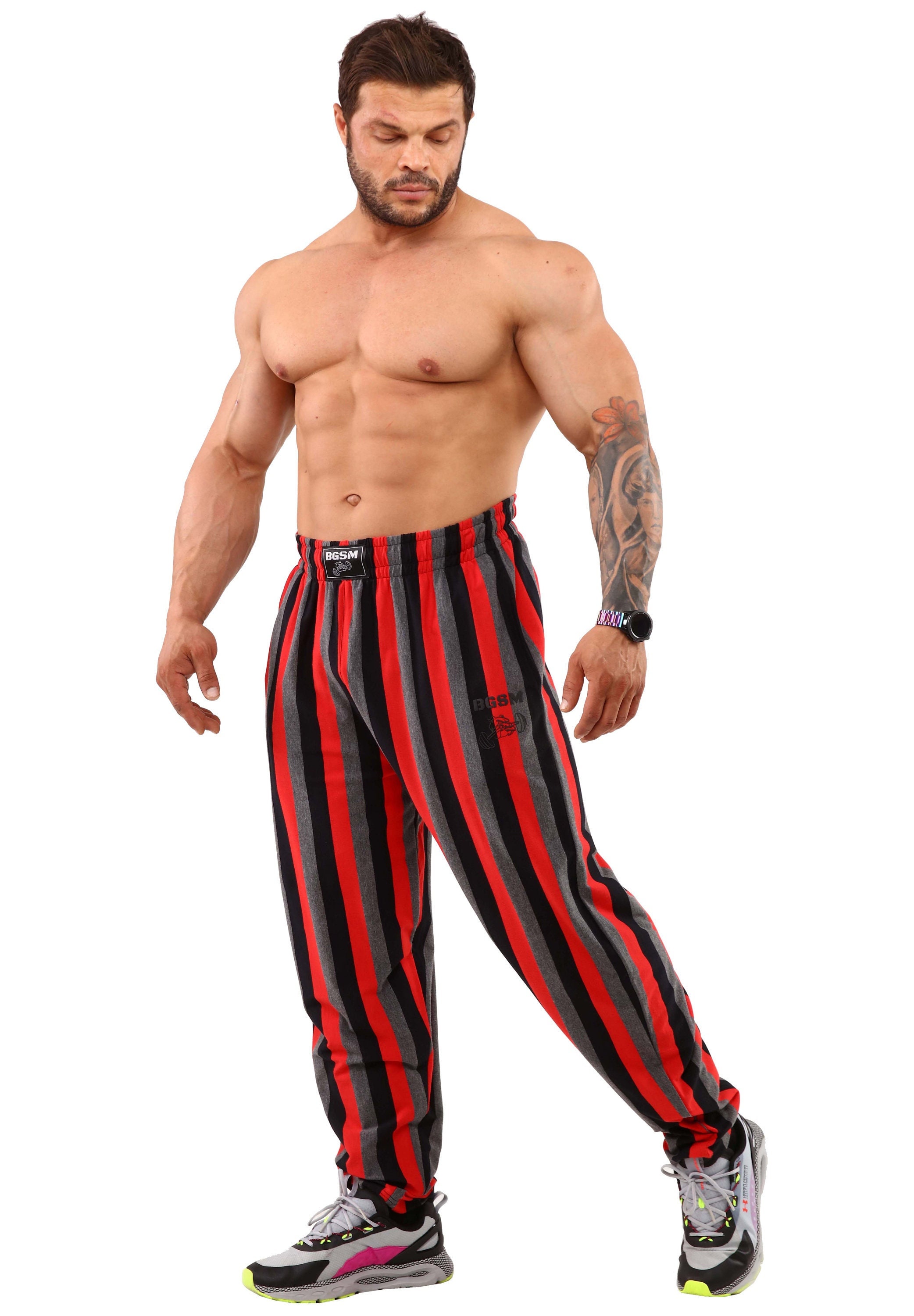 Men's Baggy Sweatpants With Pockets, Oldschool Gym Muscle Pants Gift for  Bodybuilders BGSM -  Canada