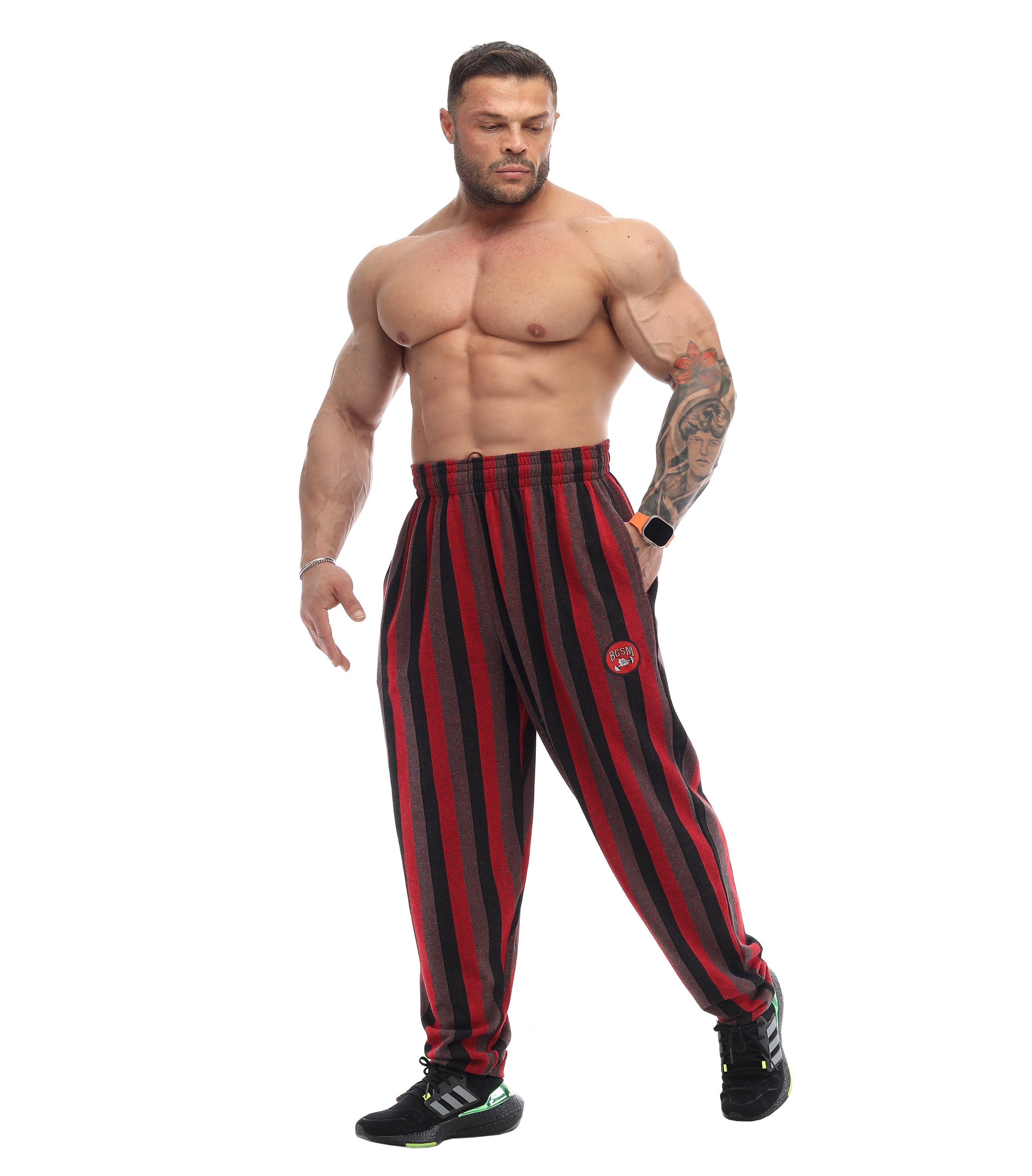 Buy Men's Baggy Sweatpants With Pockets, Oldschool Gym Muscle Pants Gift  for Bodybuilders Online in India 