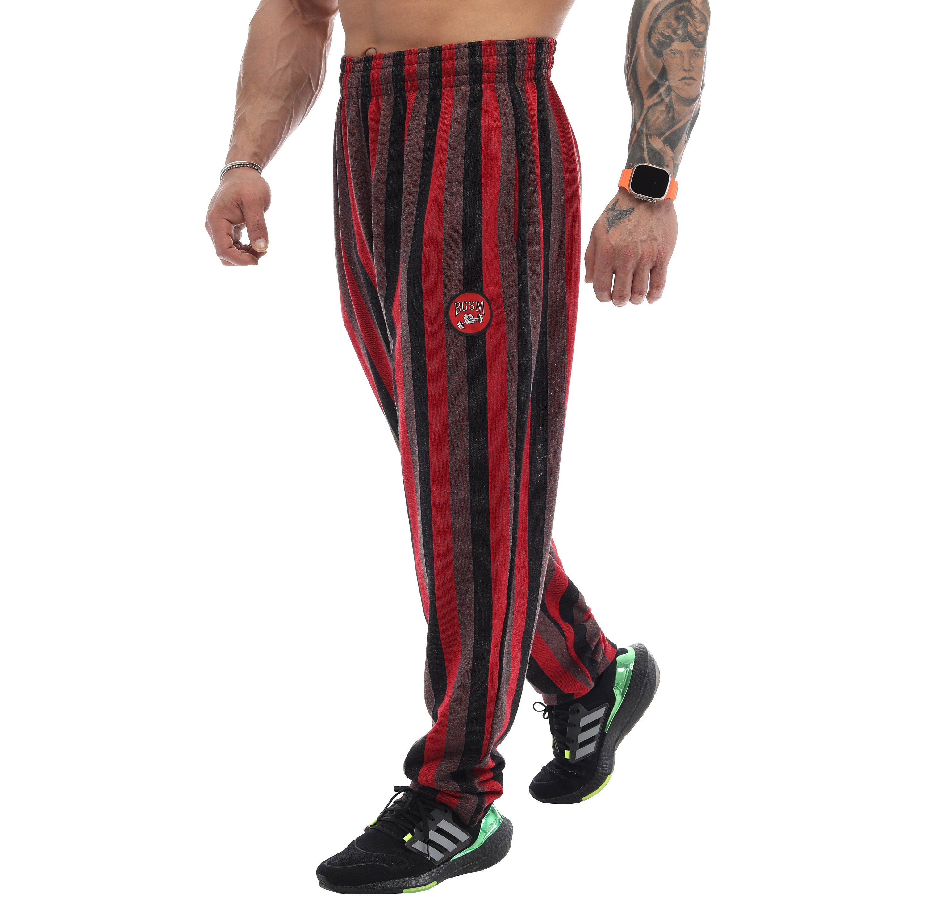 Men's Baggy Sweatpants with Pockets, Oldschool Loose Fit Gym Muscle Pants  Gift For Bodybuilders