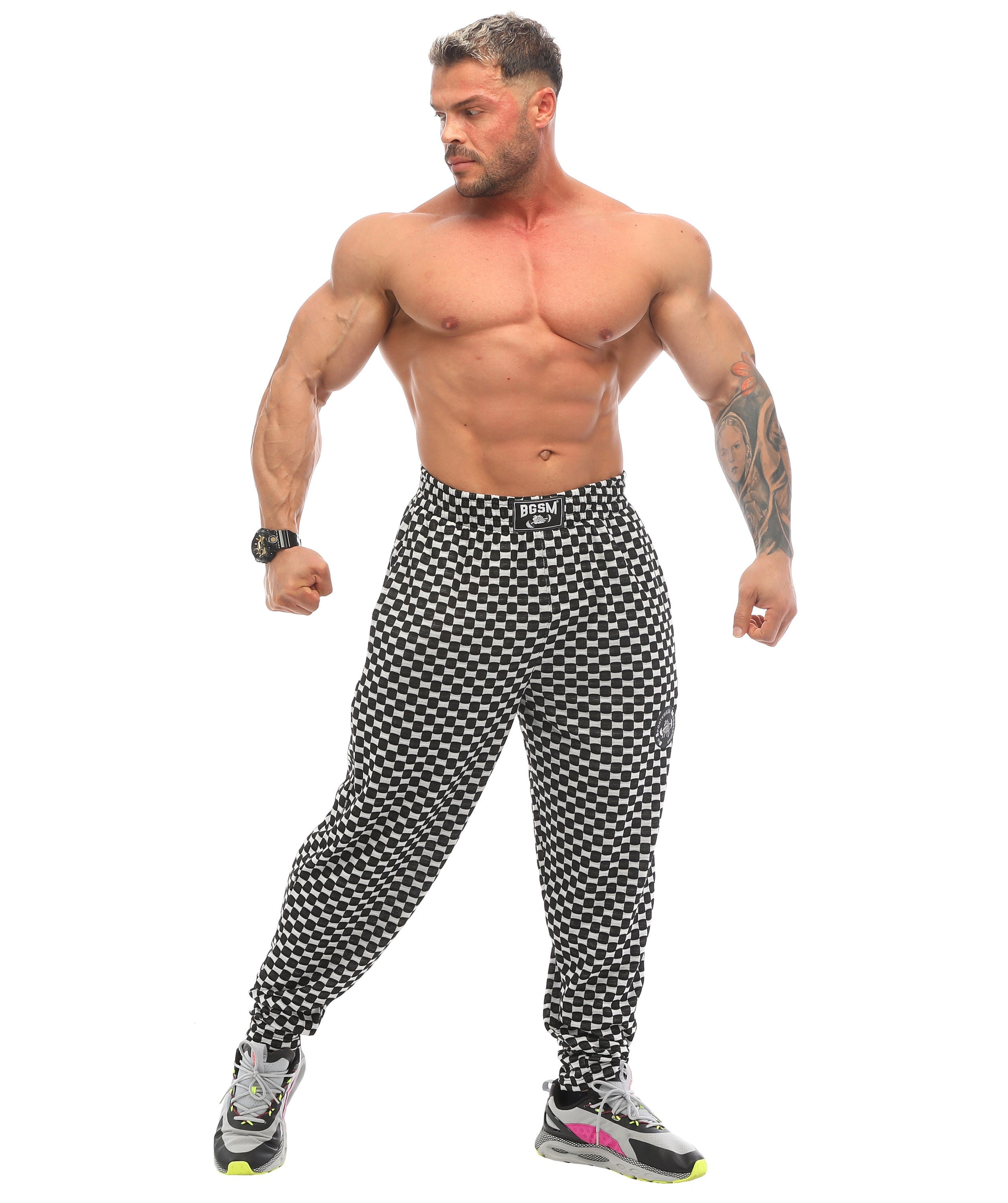 Men's Baggy Sweatpants With Pockets, Oldschool Gym Muscle Pants Gift for  Bodybuilders BGSM -  Canada