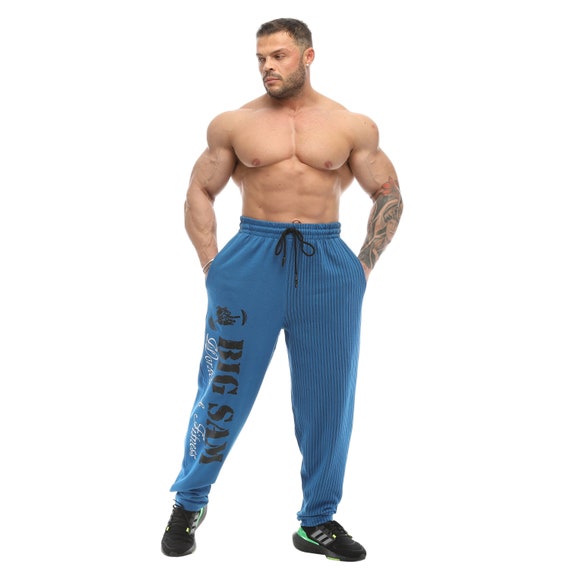 Men's Baggy Sweatpants With Pockets, Oldschool Gym Muscle Pants Gift for  Bodybuilders -  Denmark