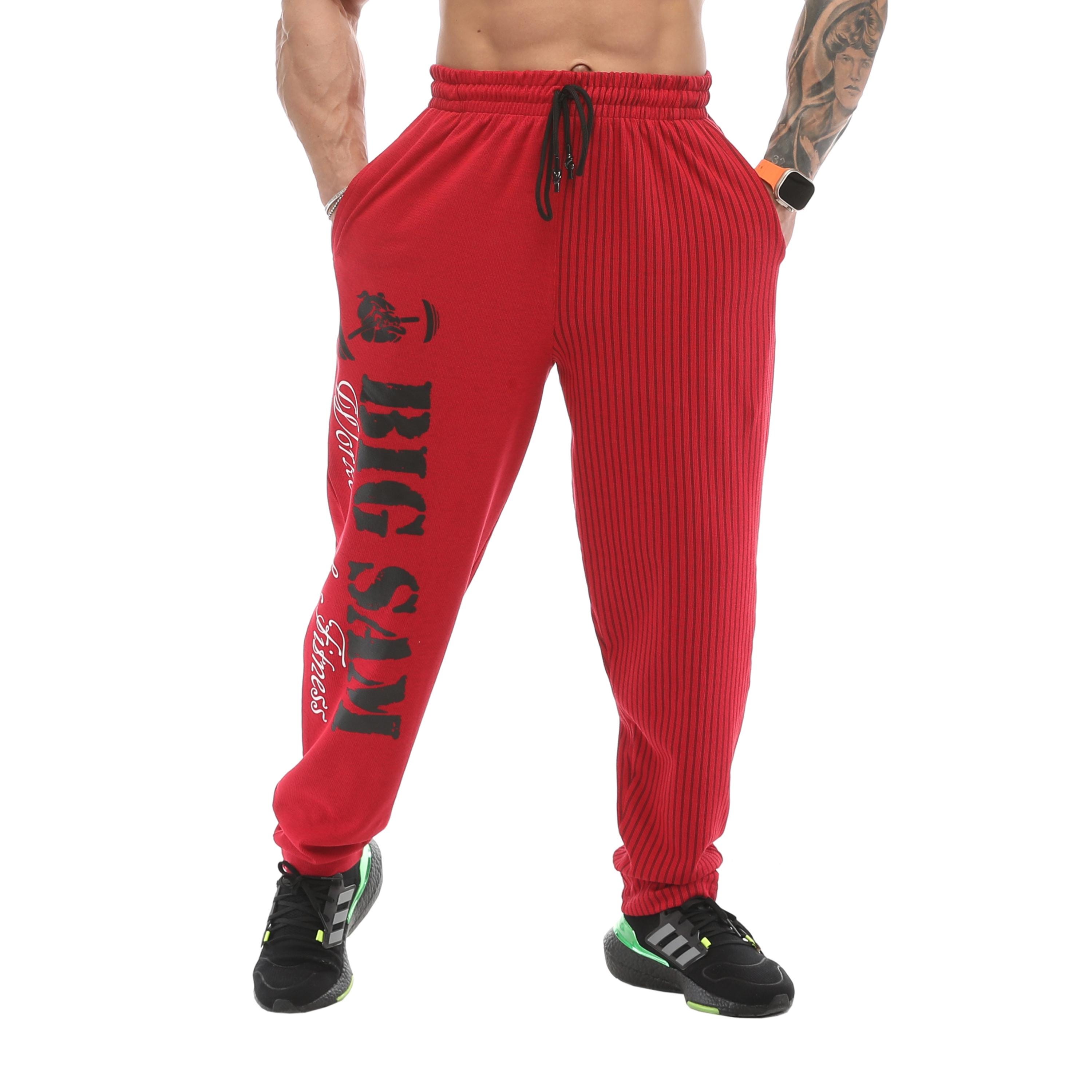 Pantaloni cargo neri casual da uomo Pantaloni sportivi tascabili a righe oversize Palestra Sport Fness Hip Hop Jogger Pantaloni larghi Pantalon Hommes  200000343