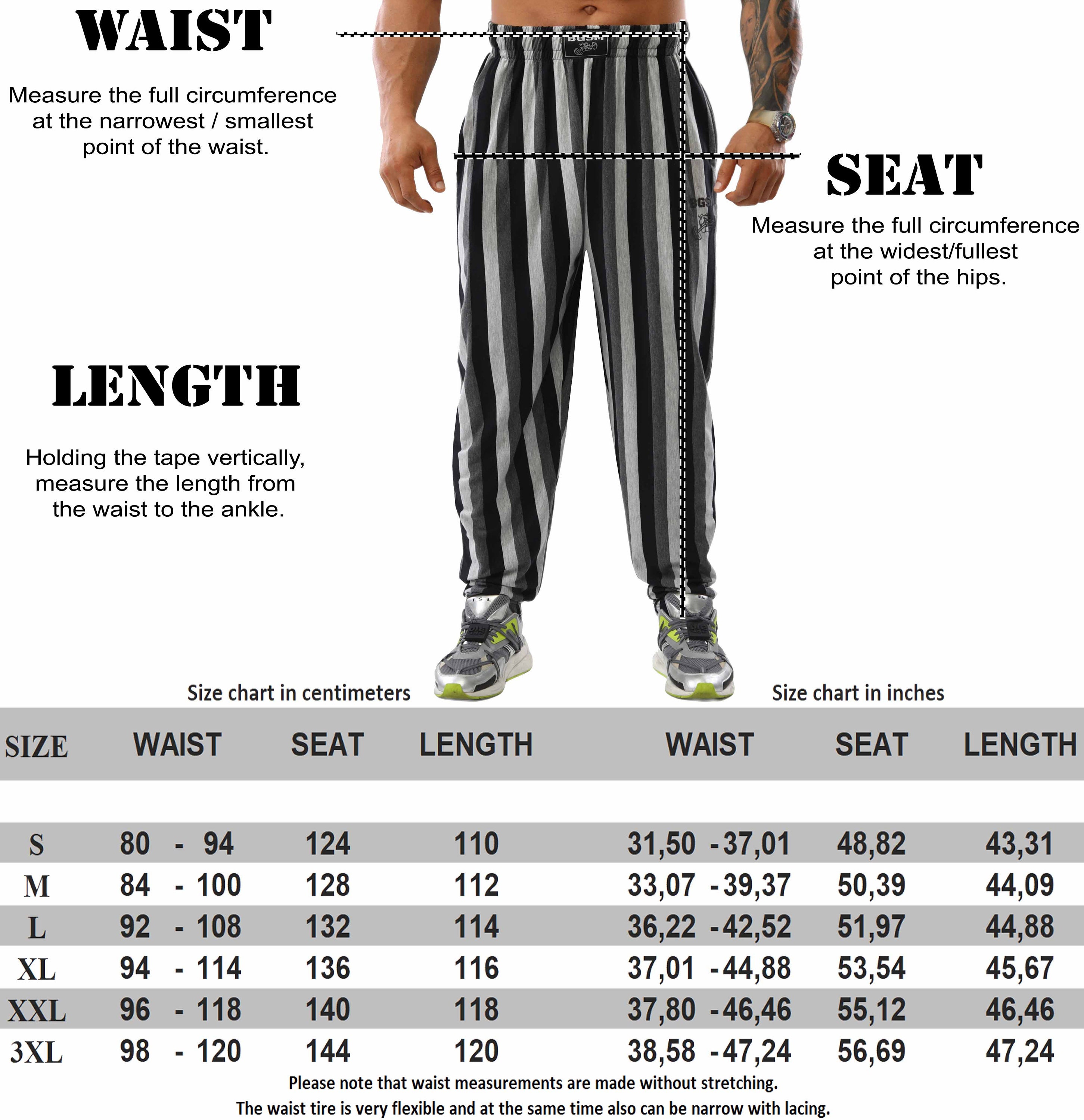 Buy Men's Baggy Sweatpants With Pockets, Oldschool Gym Muscle Pants Gift  for Bodybuilders BGSM Online in India 