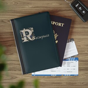 Hoes voor reisdocumenten zoals paspoort, rijbewijs, betaalkaarten, bankbiljetten, tickets - RFID-blokkeerhoes - kunstleer - 10 x 14,7 cm