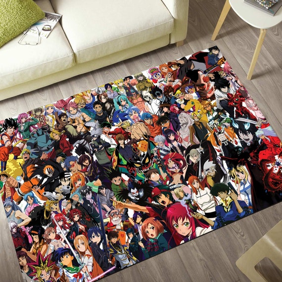 Winter Is Here Anime Area Rug  Carpet  Rugs on carpet Area rugs  Colorful rugs