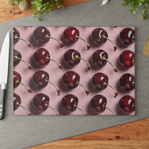 Tempered Glass Cutting Board: Modern Kitchen Decor, Charcuterie Serving Board