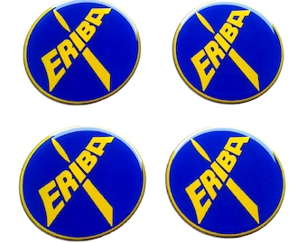 Set van 4 stuks. Eriba Center Wheel Caps logo hars koepelvormige stickers stickers 30-80 mm