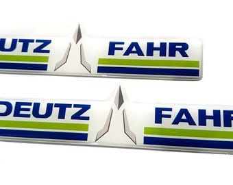 DEUTZ-FAHR AGROSTAR 6.31 Turbo Traktor Aftermarket Aufkleber Sticker