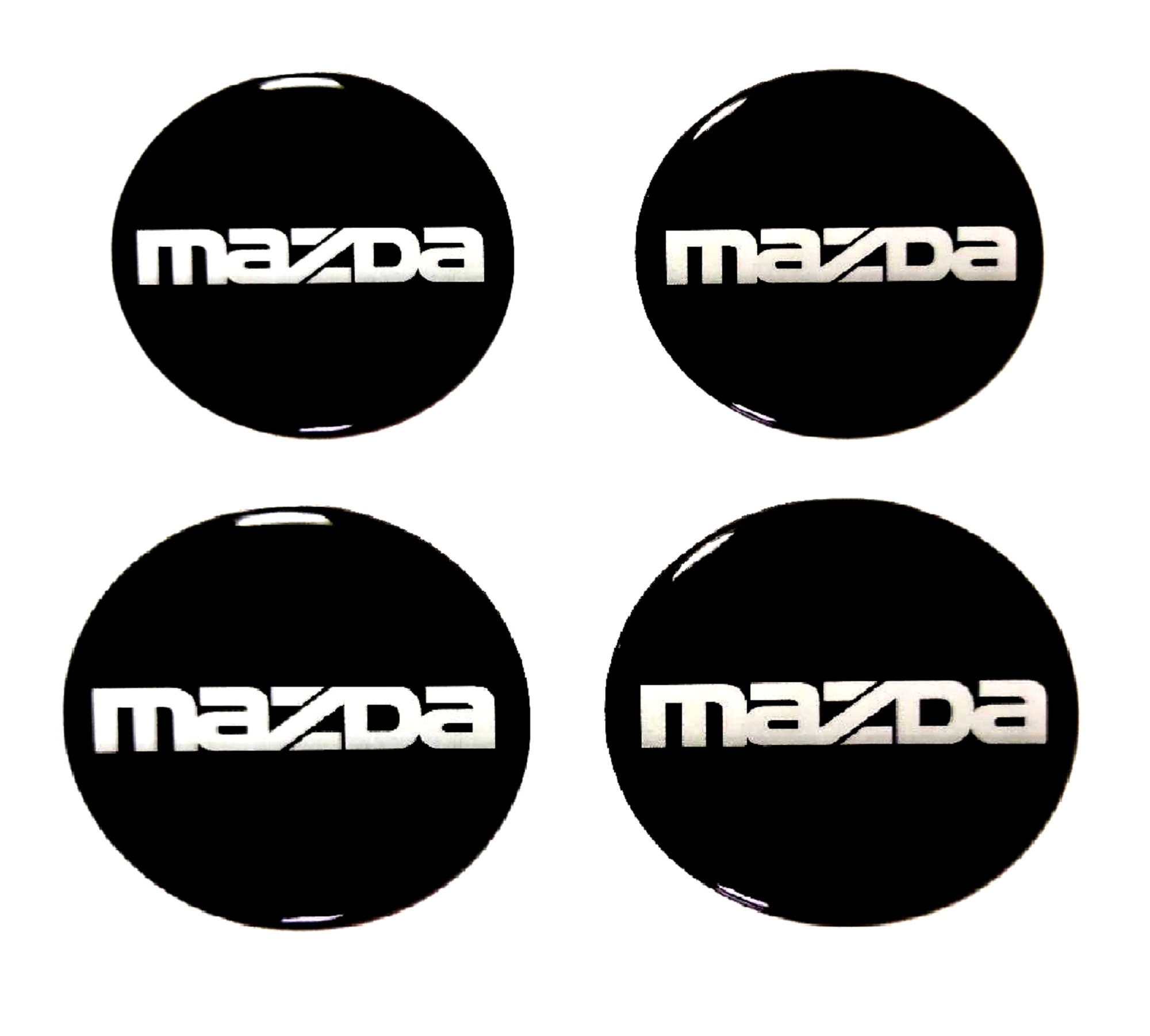 BLINGOOSE für Mazda 3 Zubehör 6 CX-3 CX-5 MX-5 Auto Accessoires Lenkrad  Emblem Ring Cover Aufkleber Trim Pkw Innenraum Dekoration Zink Legierung  Kristall 1 Stücke : : Auto & Motorrad