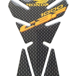 Tankpadbescherming moto Honda CBF 1000 hars gewelfde sticker carbonlook