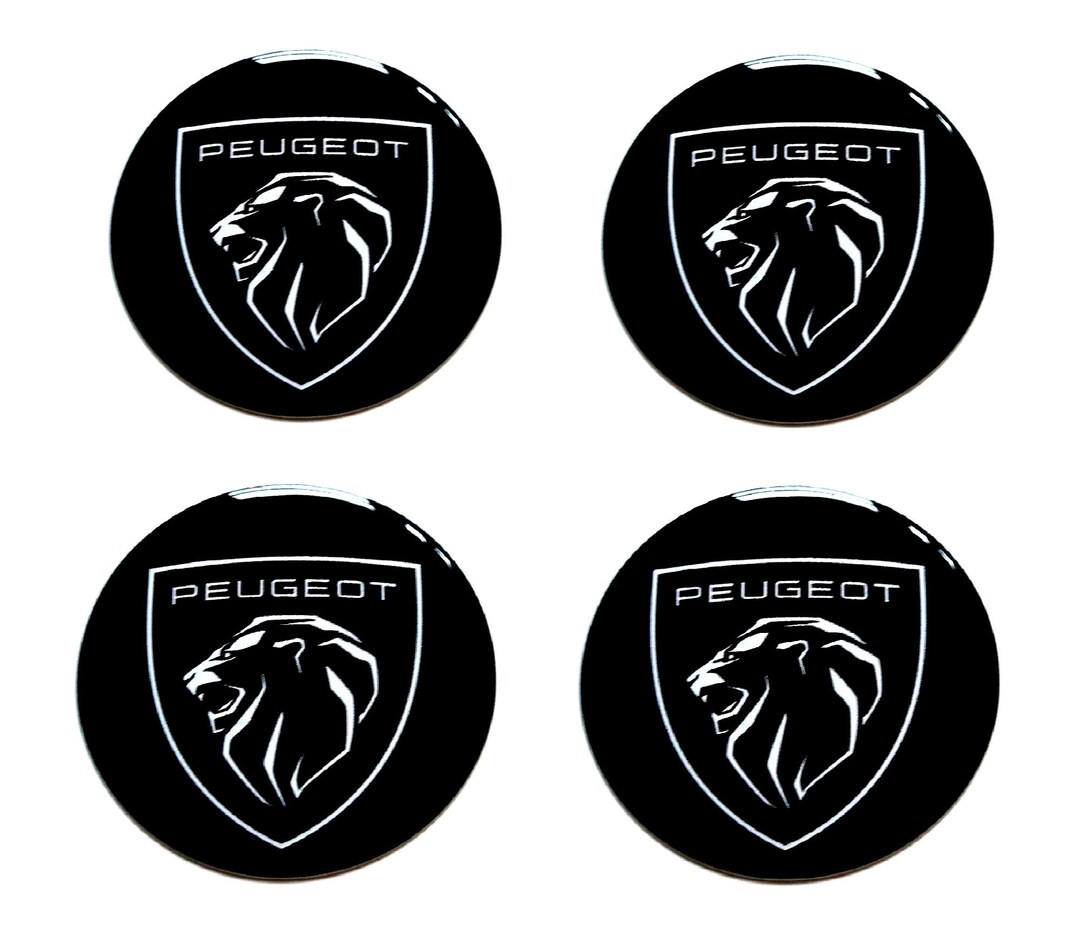 ORIGINAL Peugeot Emblem Plakette Logo LÖWE Hinten Heckklappe