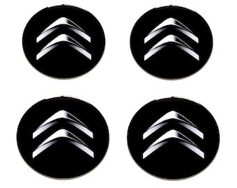 Set van 4 stuks. Citroen Center Wheel Caps logo hars koepelvormige stickers stickers A 30-80 mm