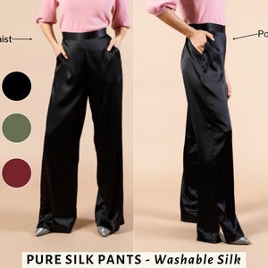 Washable Silk Pants -  Canada
